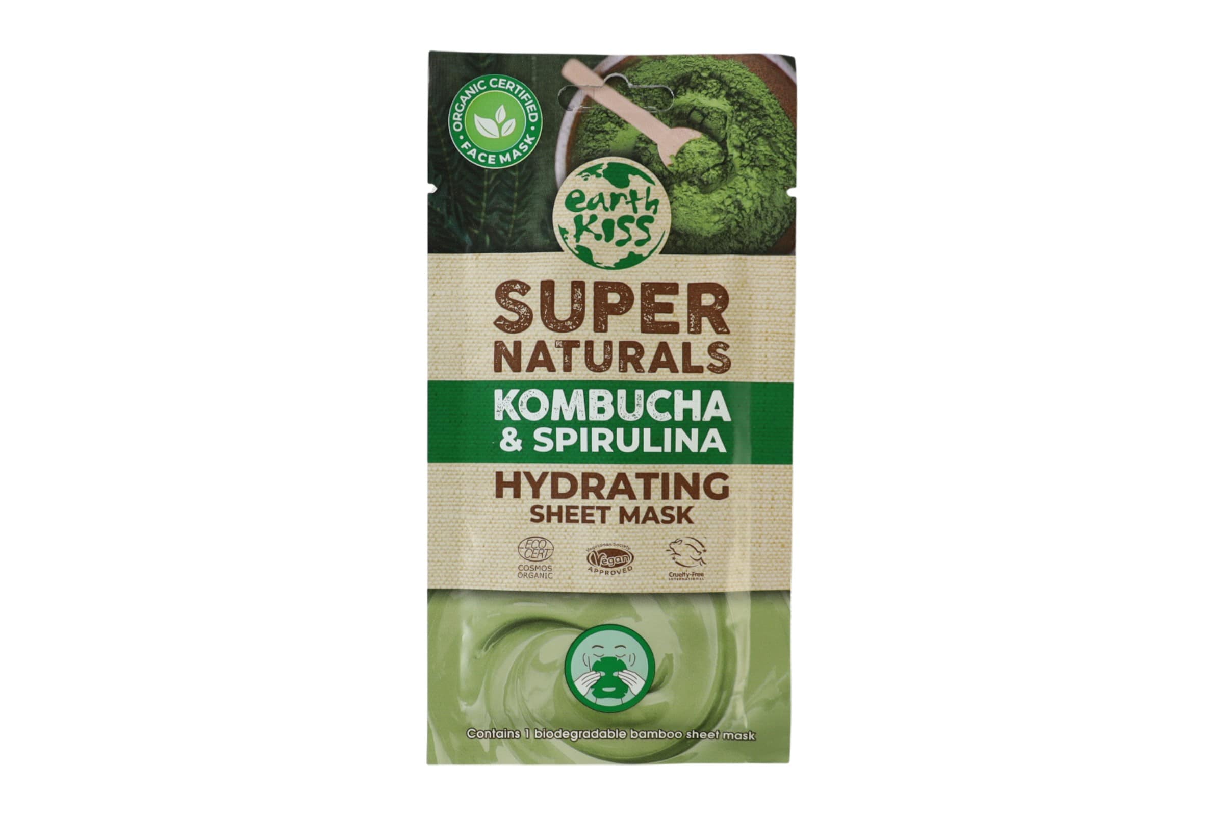 ヴィーガンシートマスク（スピルリナ）【ポイント5倍】