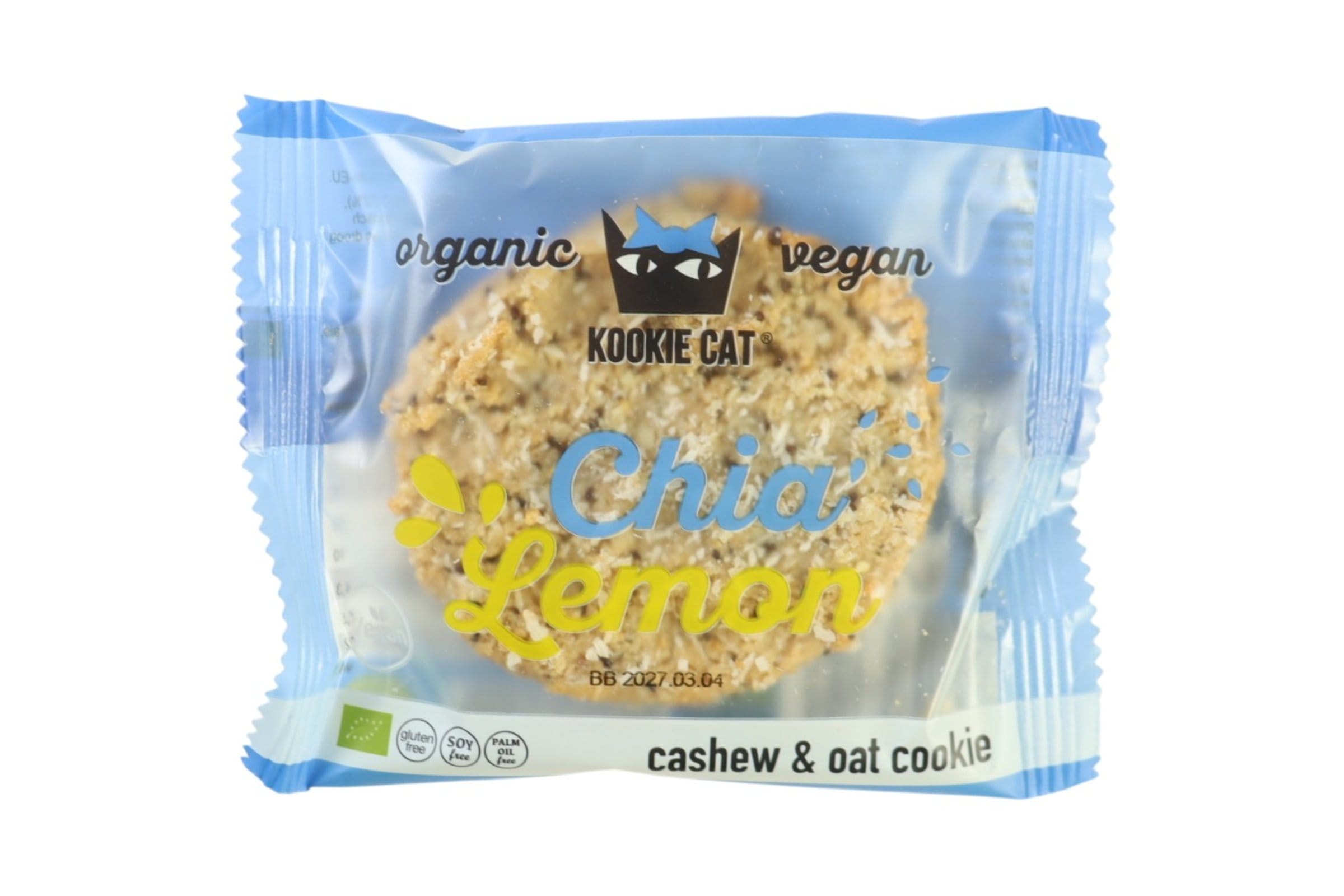 クッキーキャット　有機チア＆レモンクッキー
