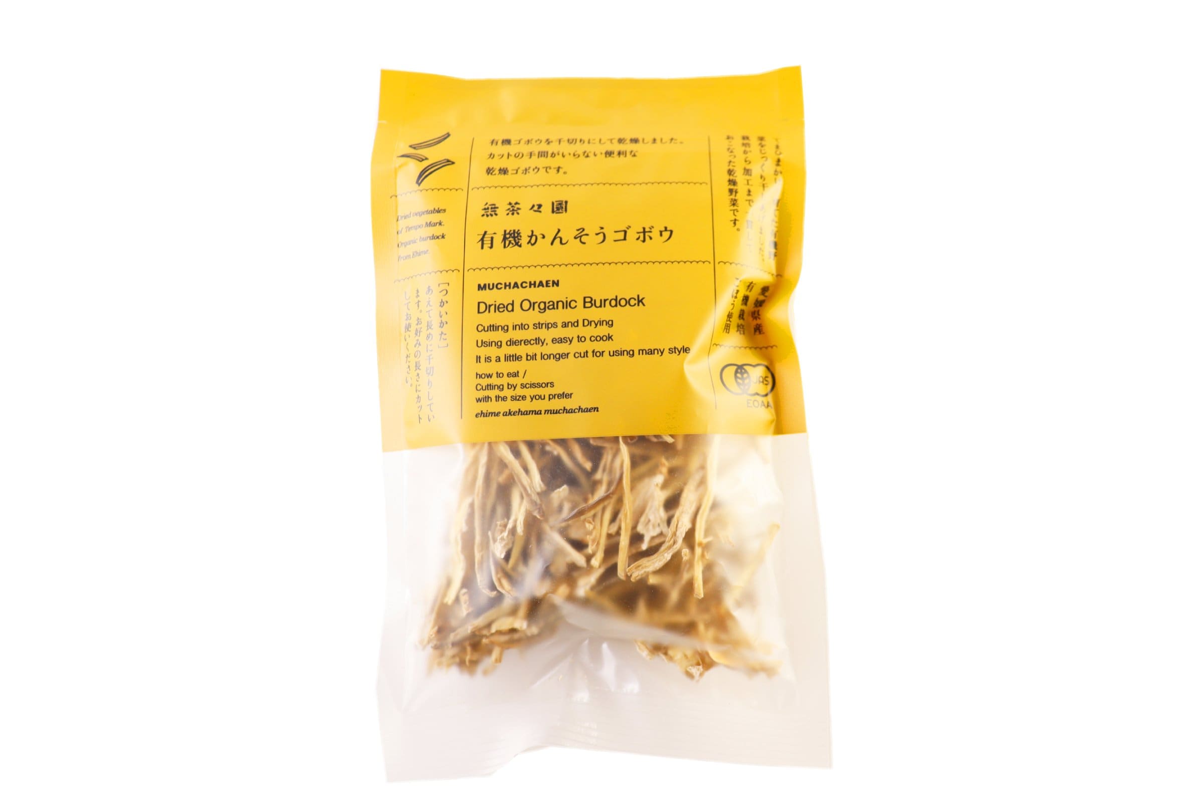 乾燥ごぼう　無茶々園　有機（P）