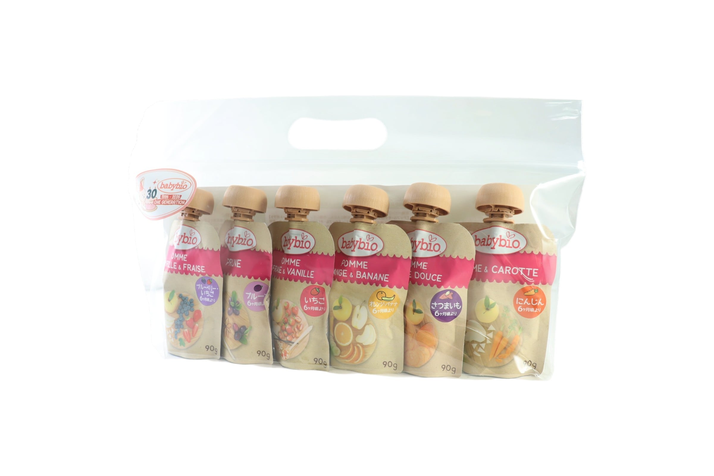 ベビービオ　ベビースムージー6種セット　