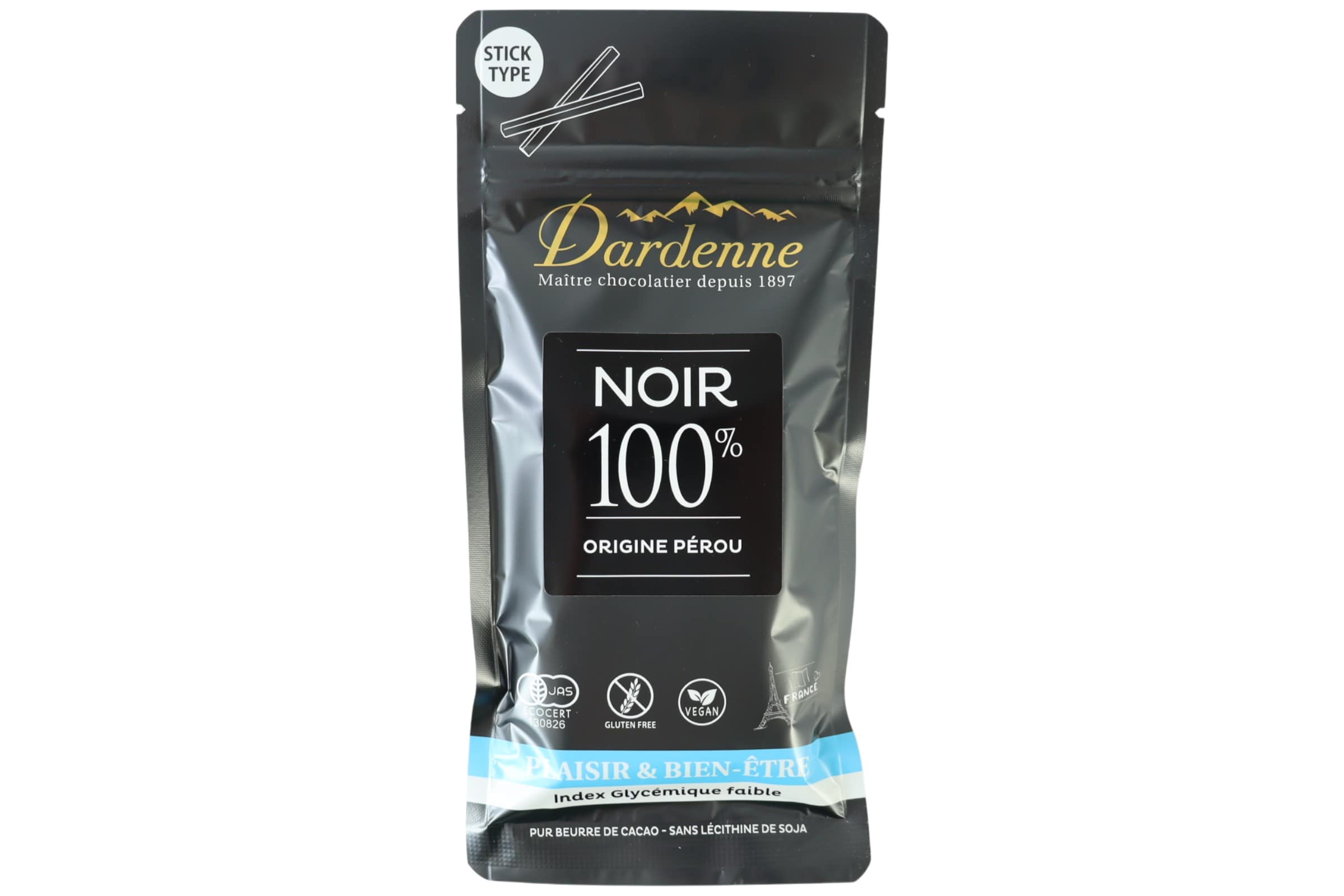 有機チョコレートスティックカカオ100%