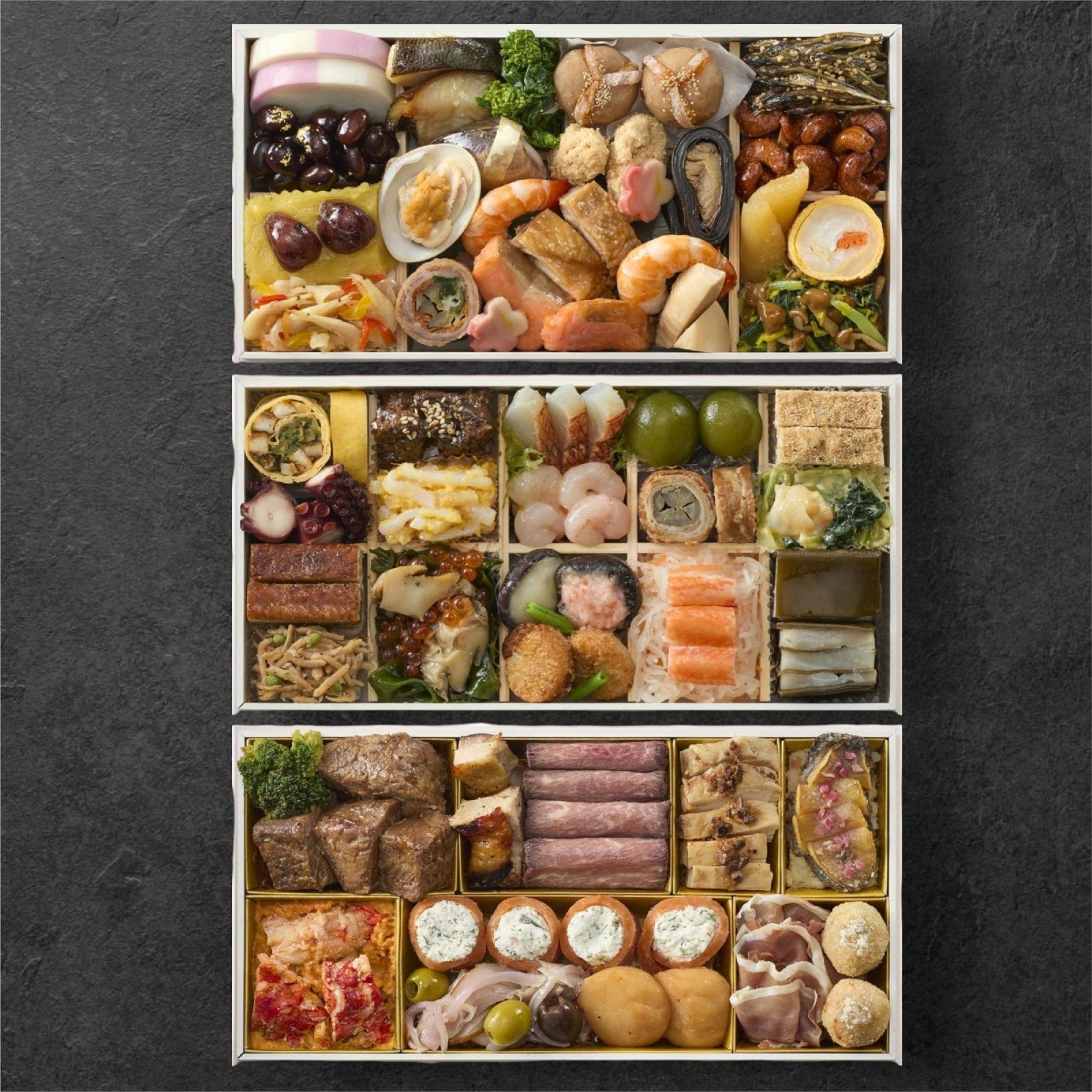 Z’ｓMENU　サンライズ　SUNRISE　【和和洋三段重】