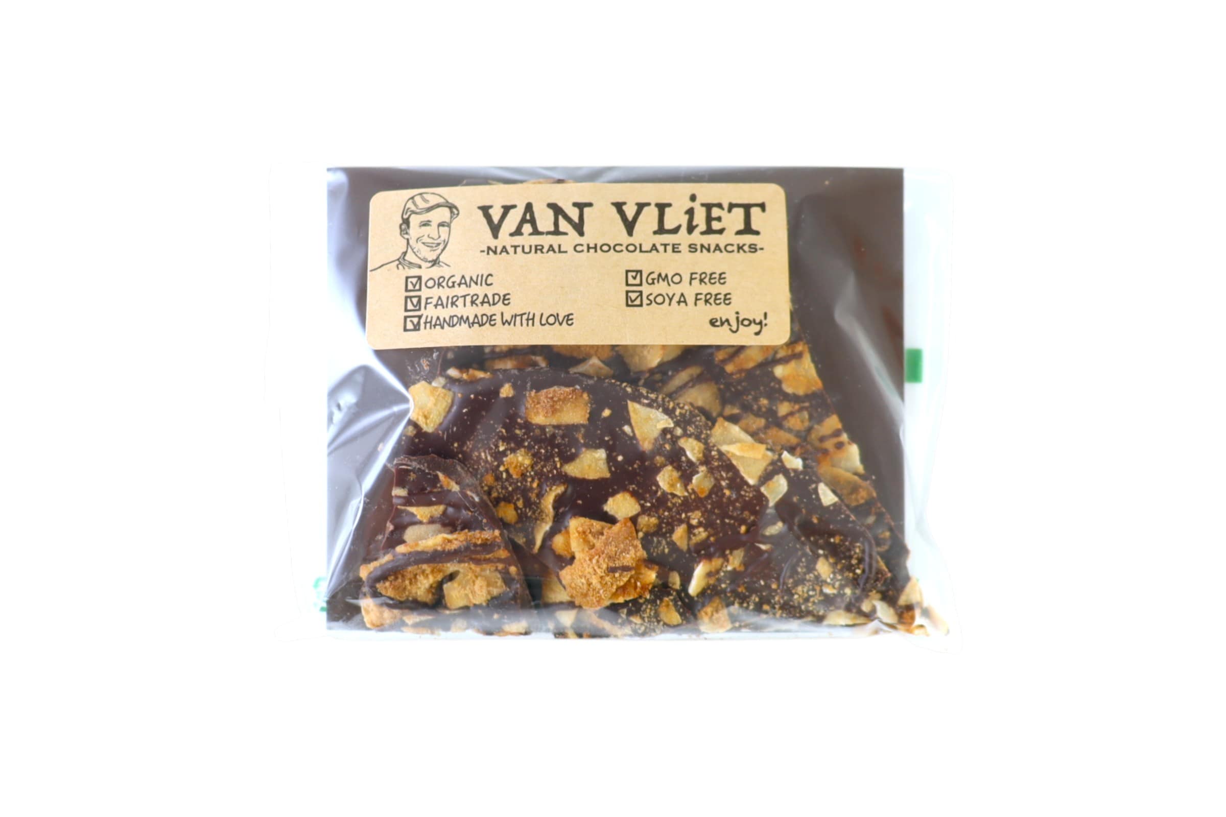 オーガニックチョコレートバーク（ダーク×ココナッツチップス）