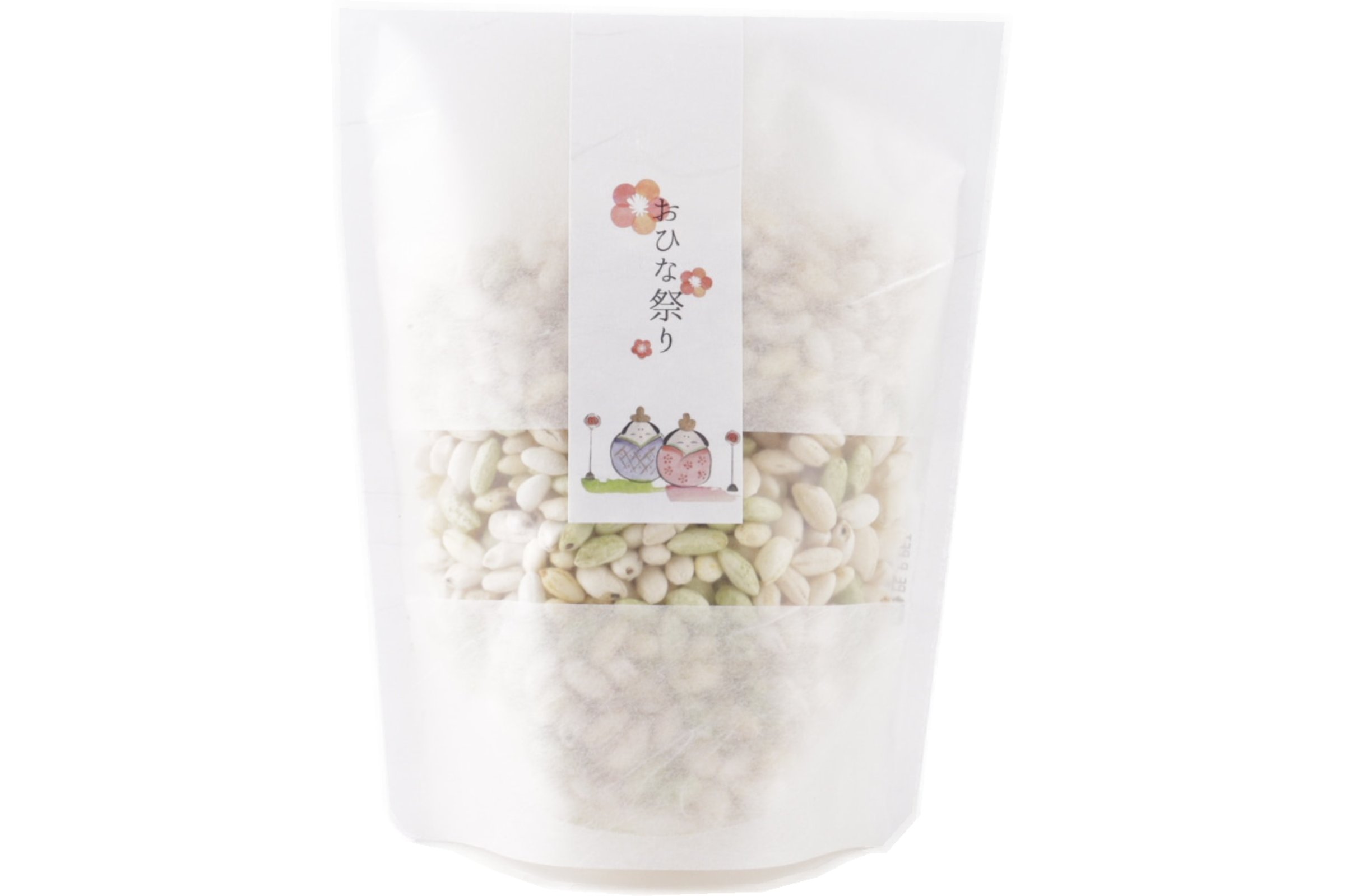 みかんと抹茶のポンポン菓子