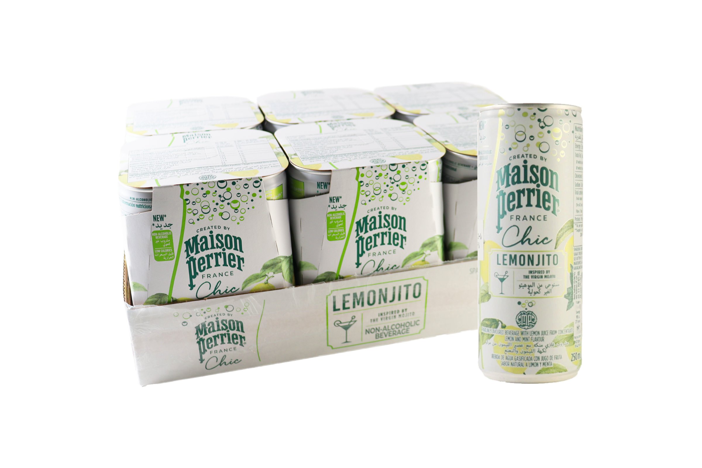 【送料無料】メゾンペリエ シックレモヒート250ml24本セット