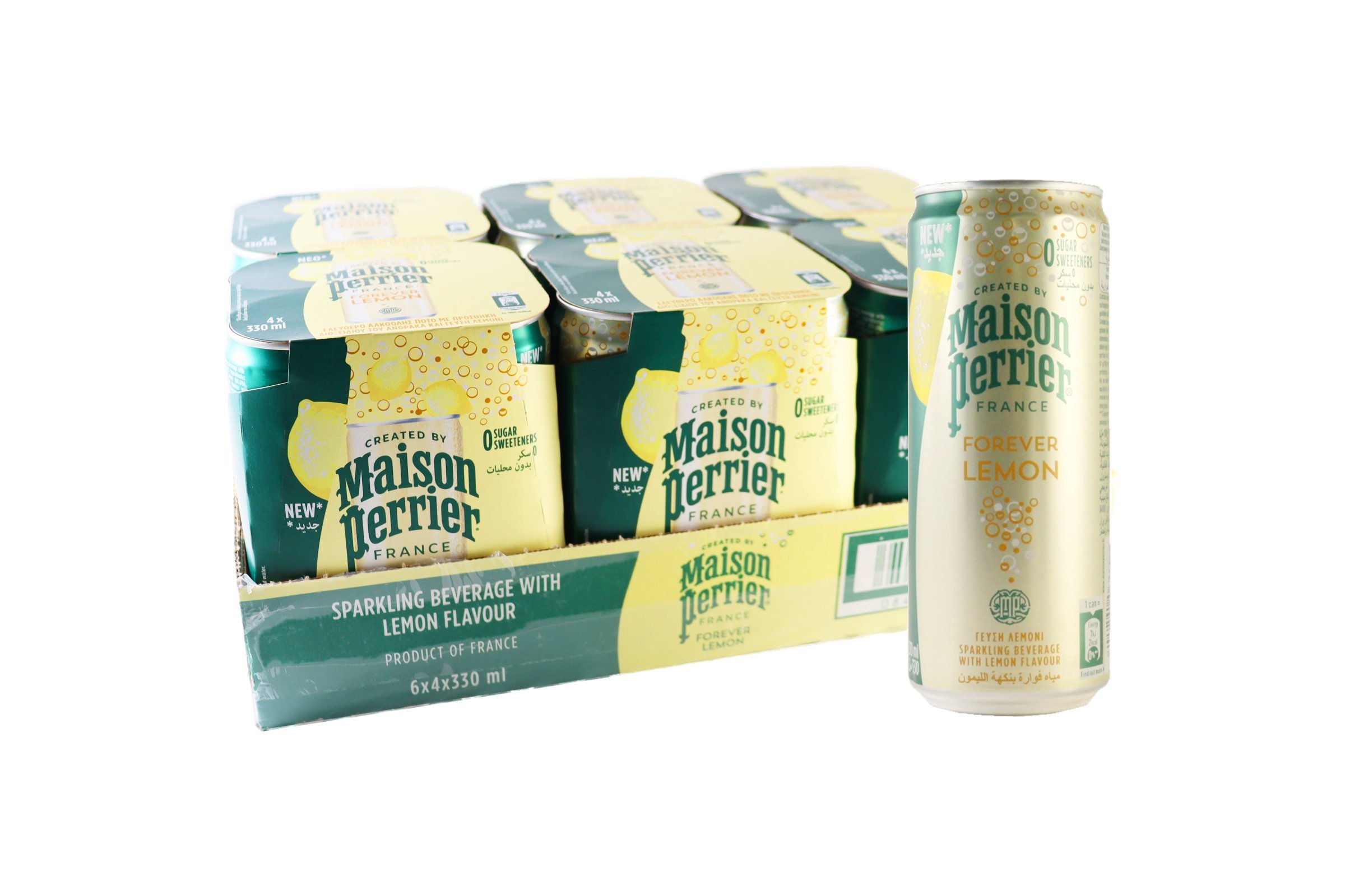 【送料無料】メゾンペリエ フォーエバーレモン330ml24本セット
