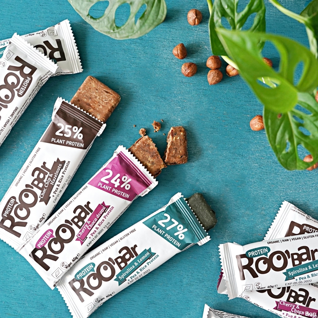 【送料無料】オーガニックプロテインバー（スピルリナ&レモン）16点セット