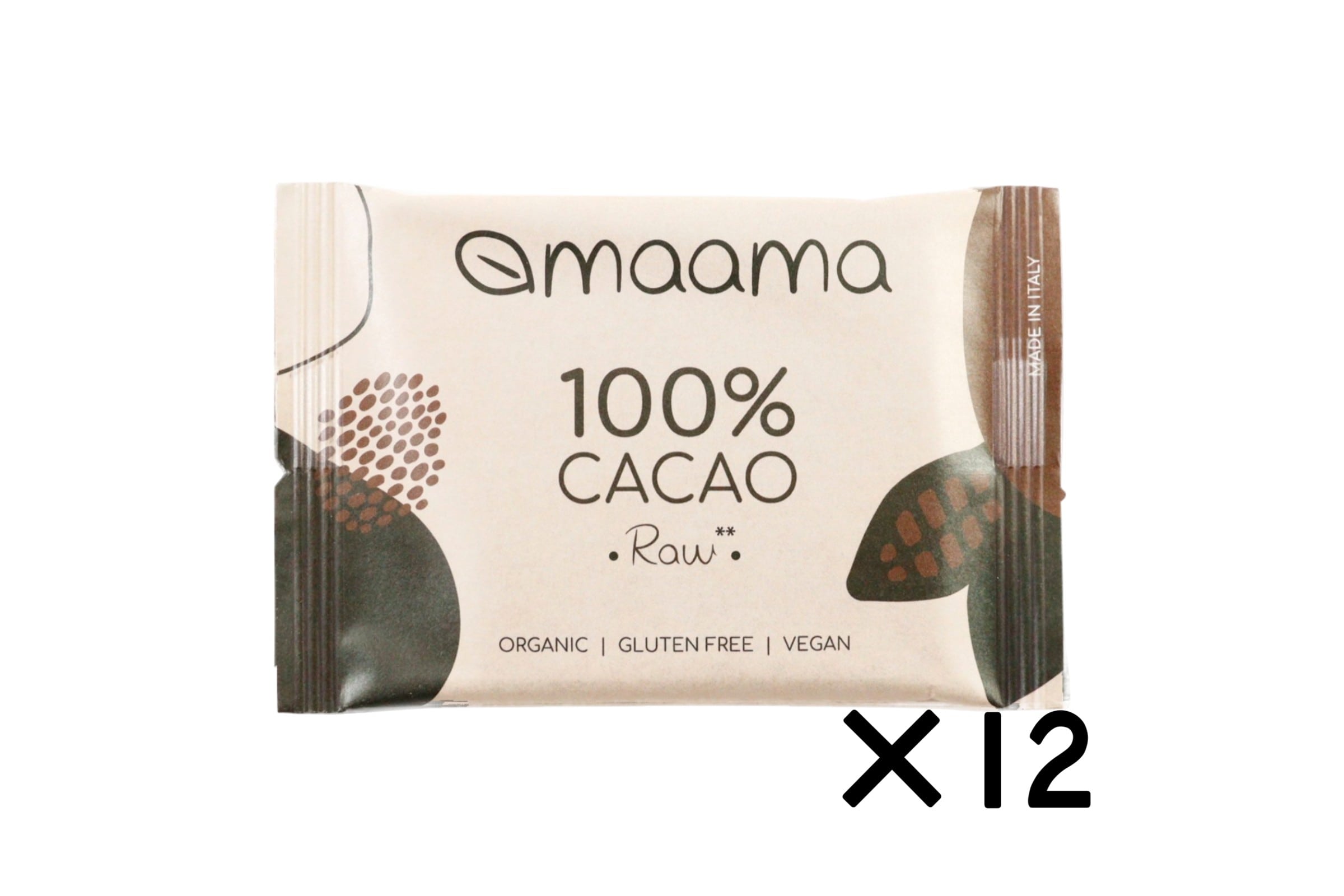 【送料無料】ローチョコレート100%12点セット