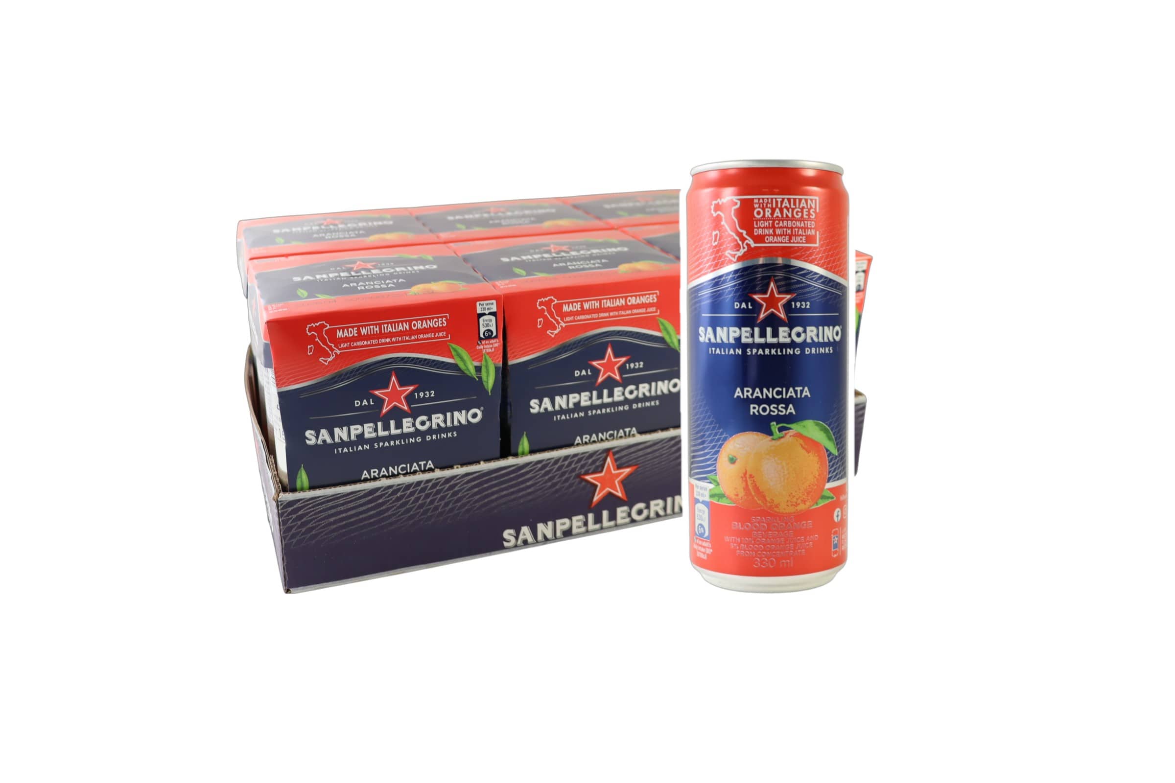 【送料無料】アランチャータロッサ(ブラッドオレンジ)缶24本セット