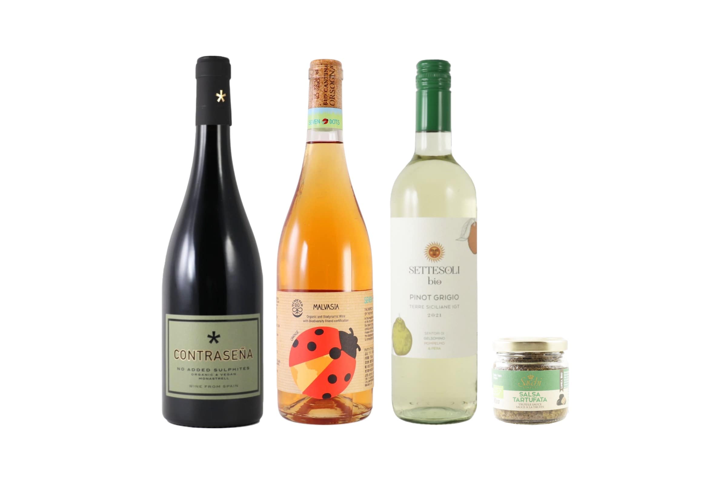【送料無料】はじめてセット　自然派ワイン（トリュフソース付き）