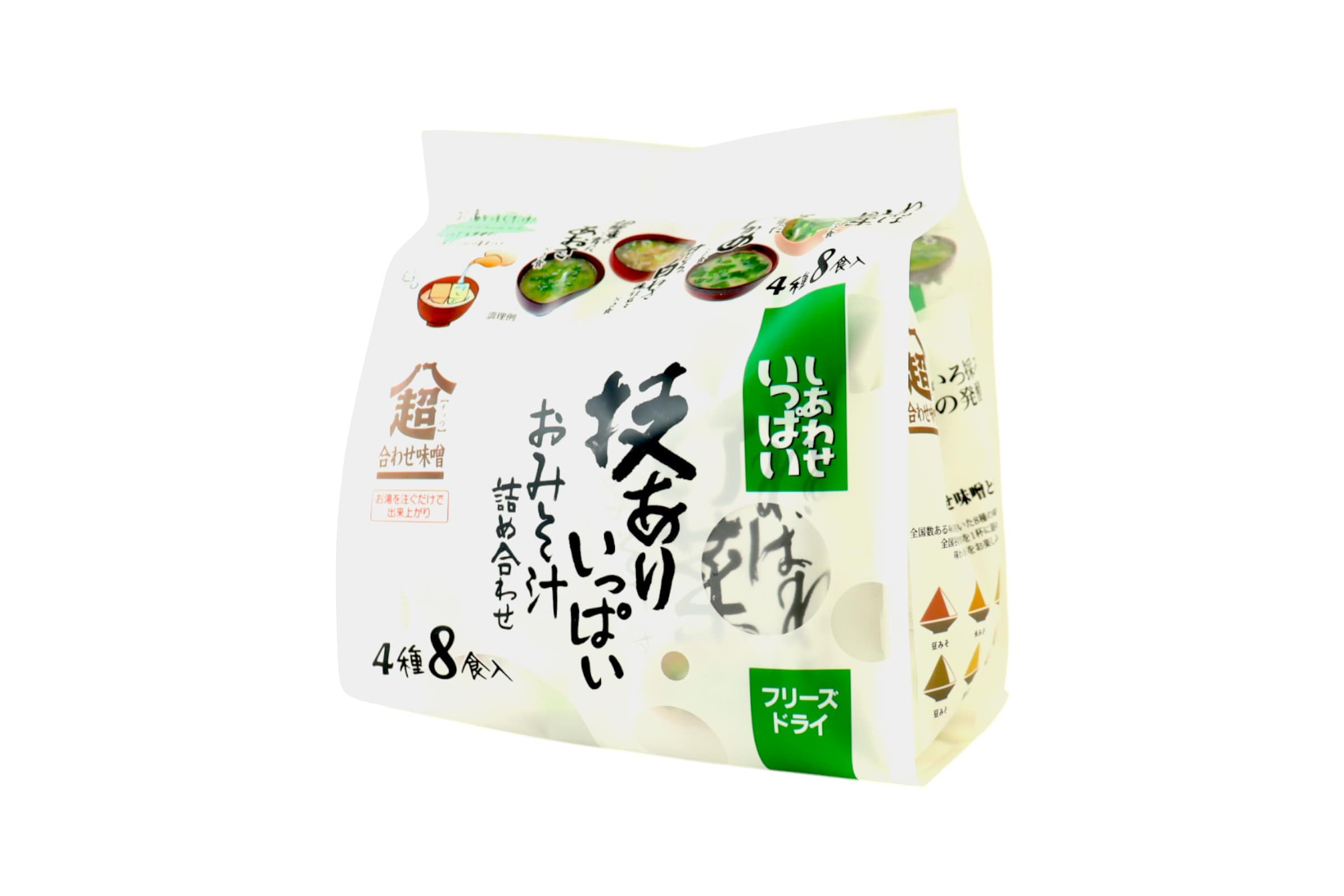 技ありいっぱいおみそ汁詰め合わせ４種８食