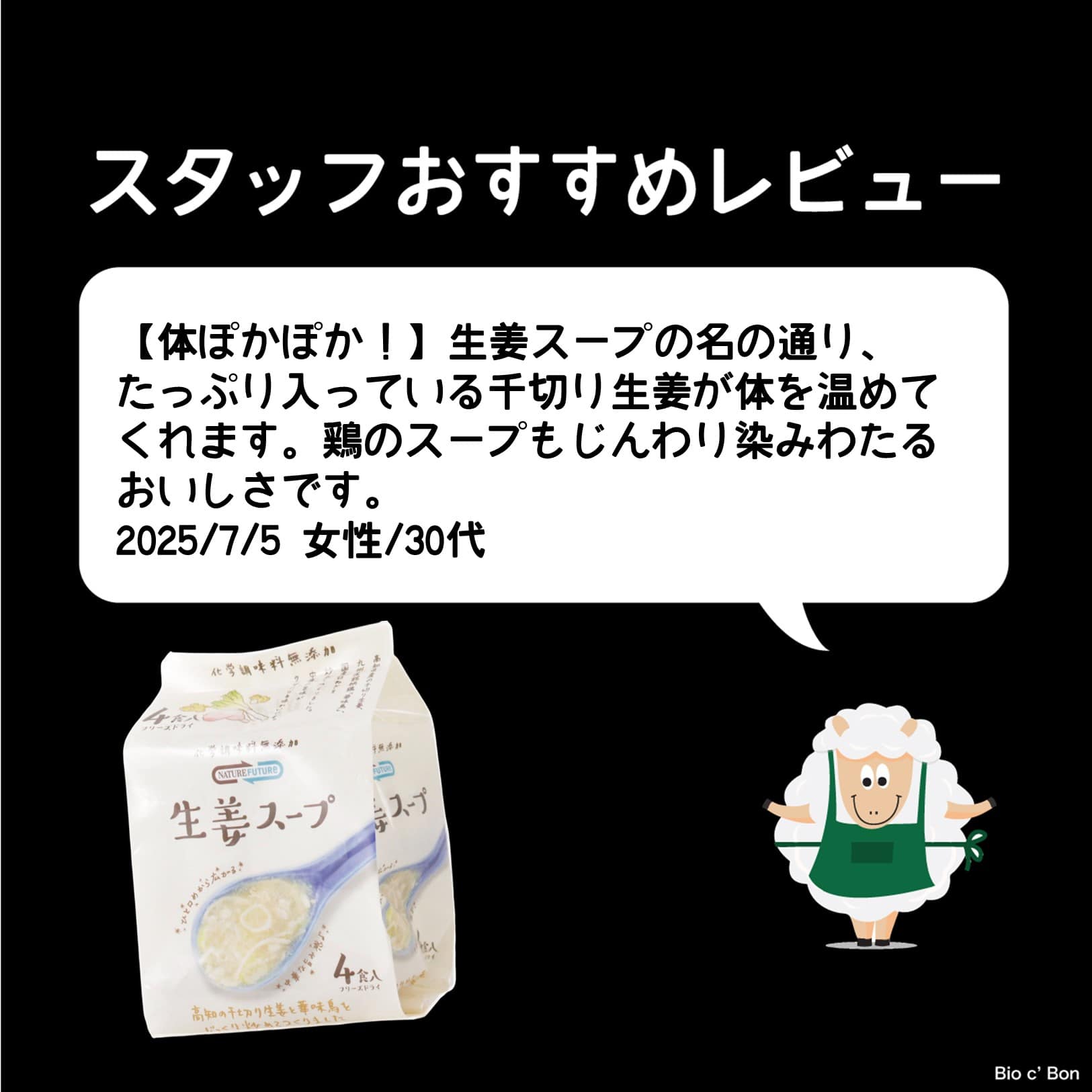 NATURE FUTURe生姜スープ4食入