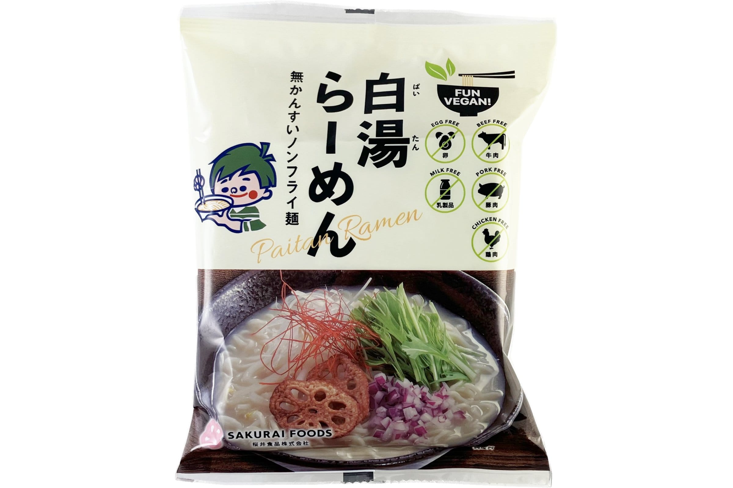 VEGAN　白湯らーめん