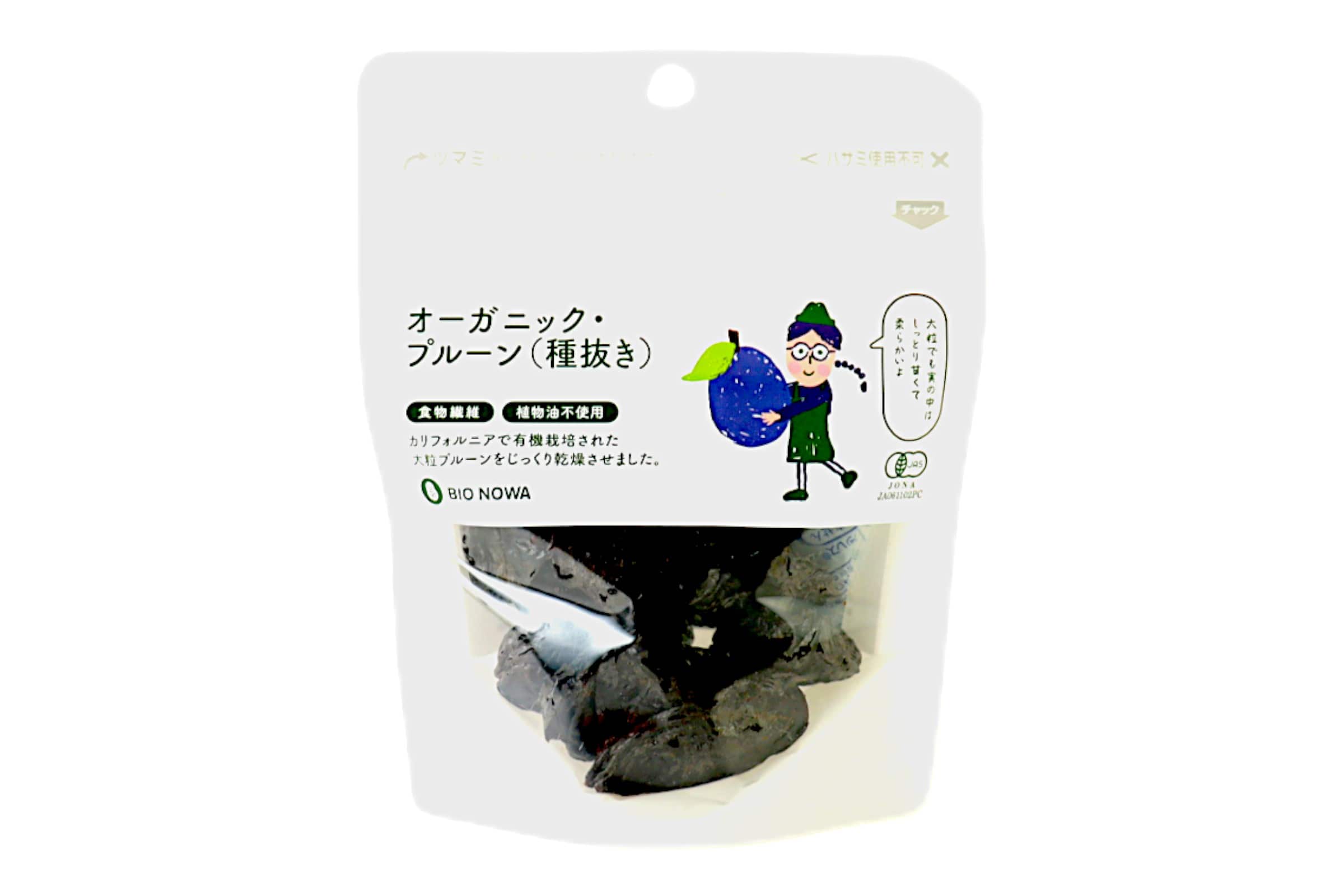 BIONOWA オーガニック・プルーン（種抜き）