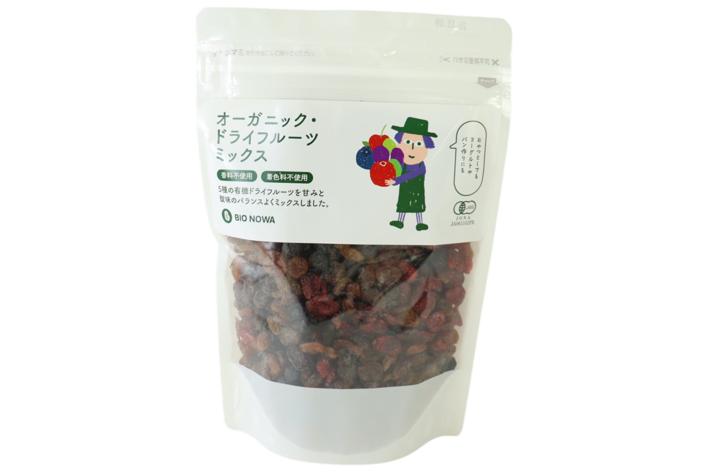 BIONOWA オーガニック・ドライフルーツミックス450g | ビオセボン