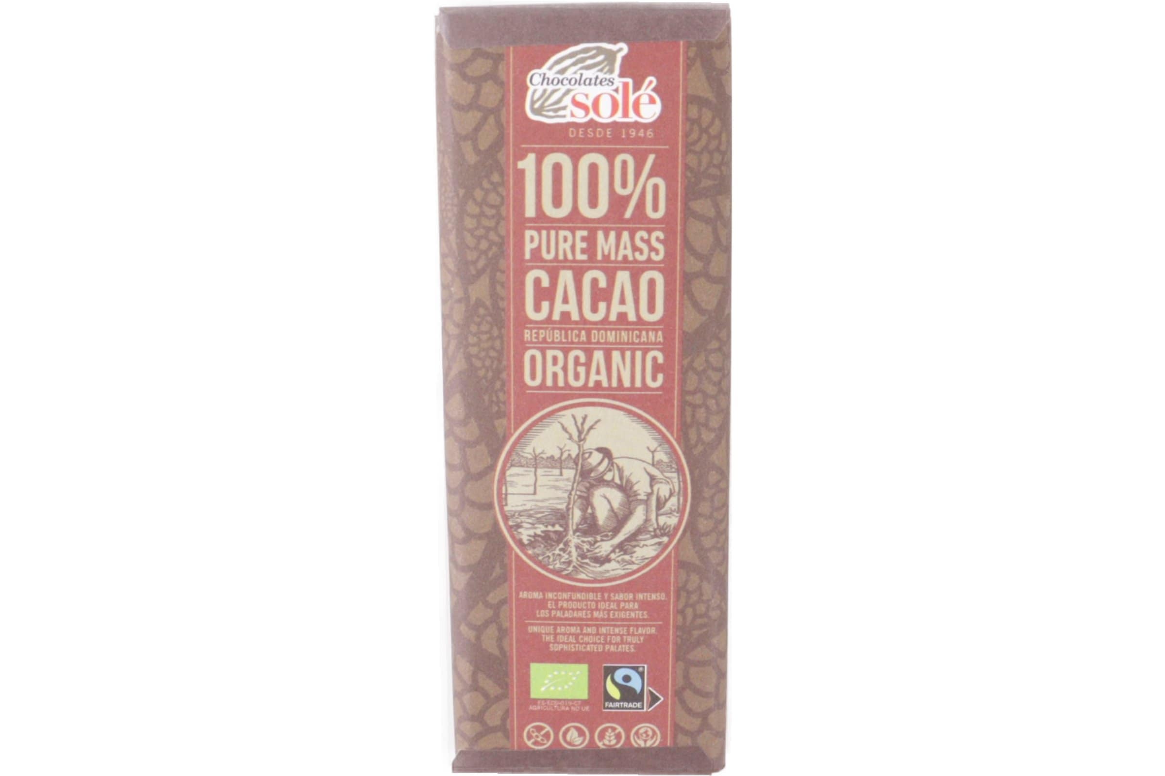チョコレートソール　有機ダークチョコレート100%