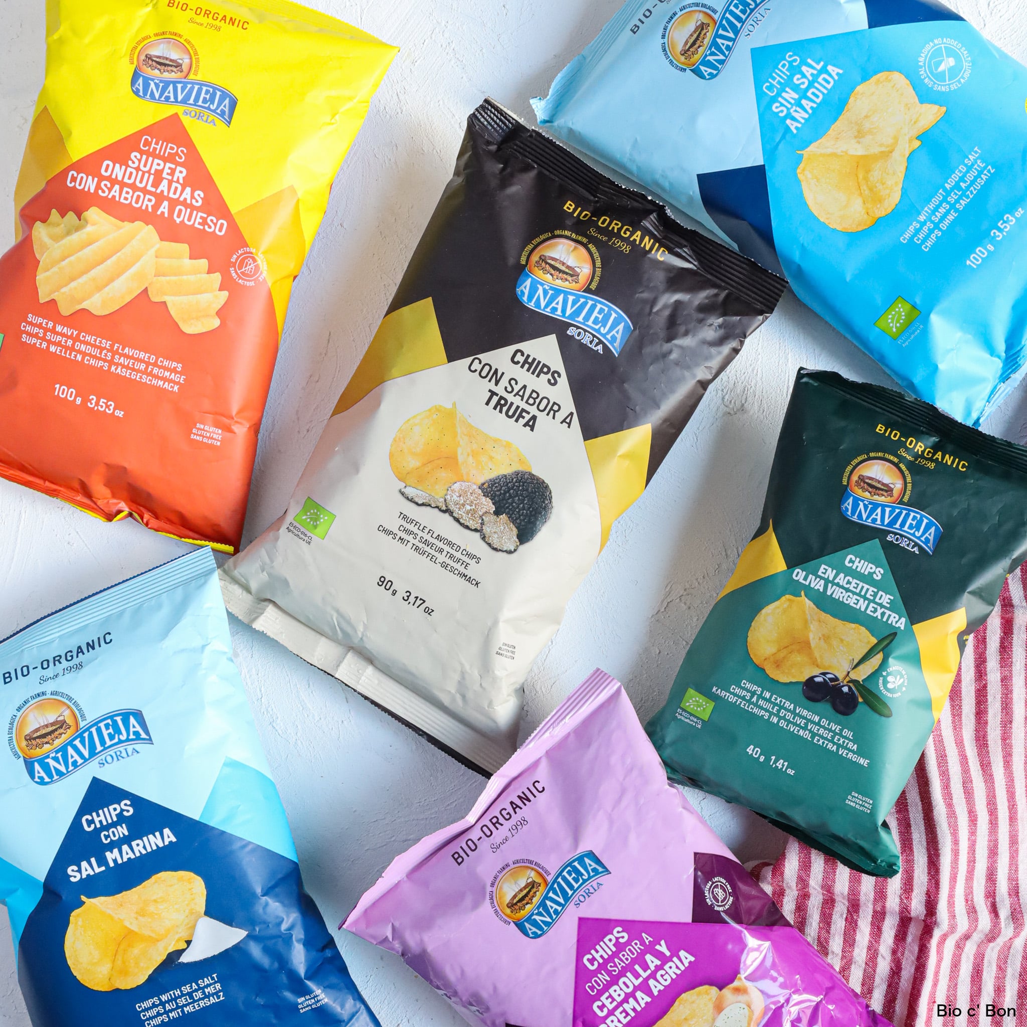 【送料無料】オーガニックポテトチップス（食塩不使用）12点セット