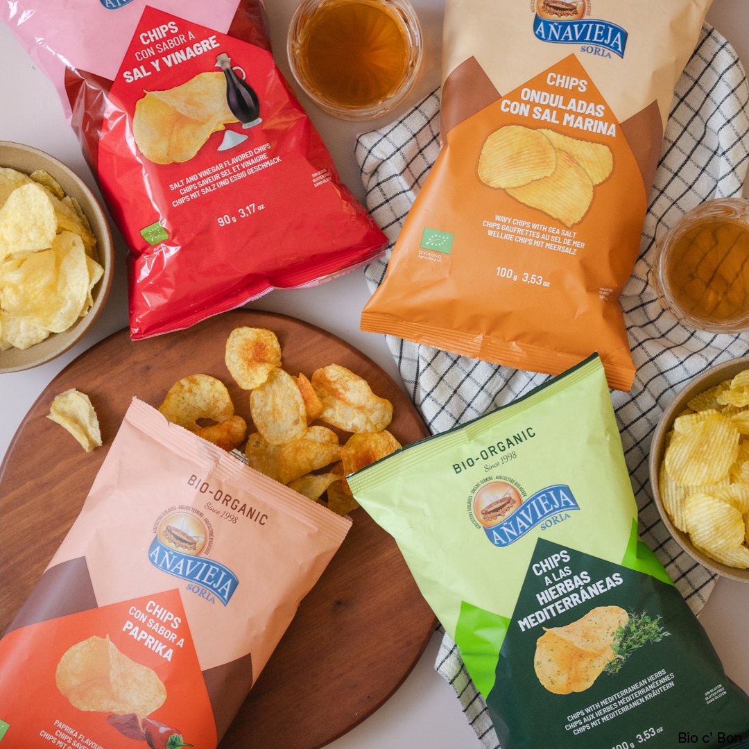 オーガニックポテトチップス（パプリカ）