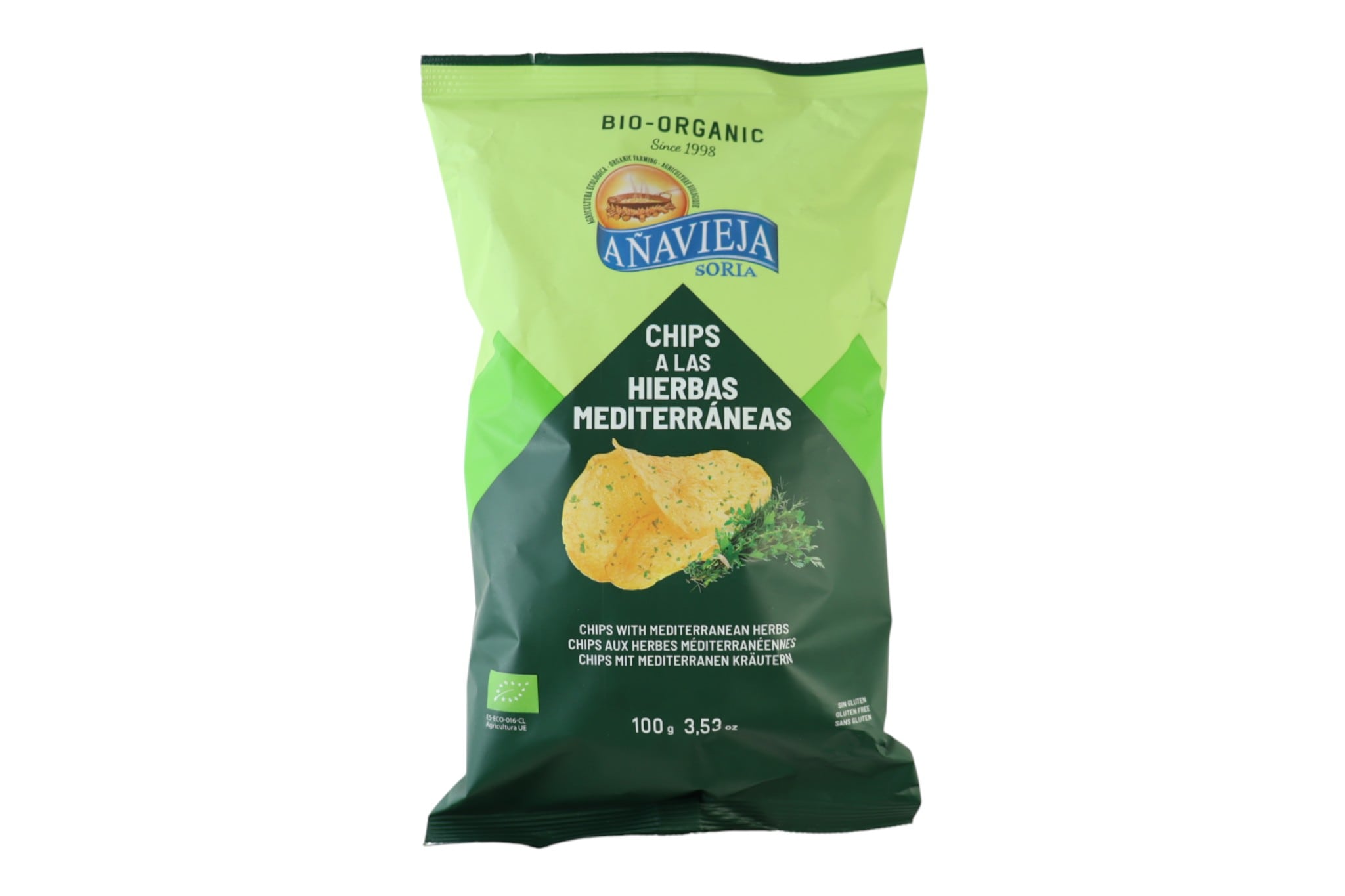 オーガニック ポテトチップス（地中海ハーブ）