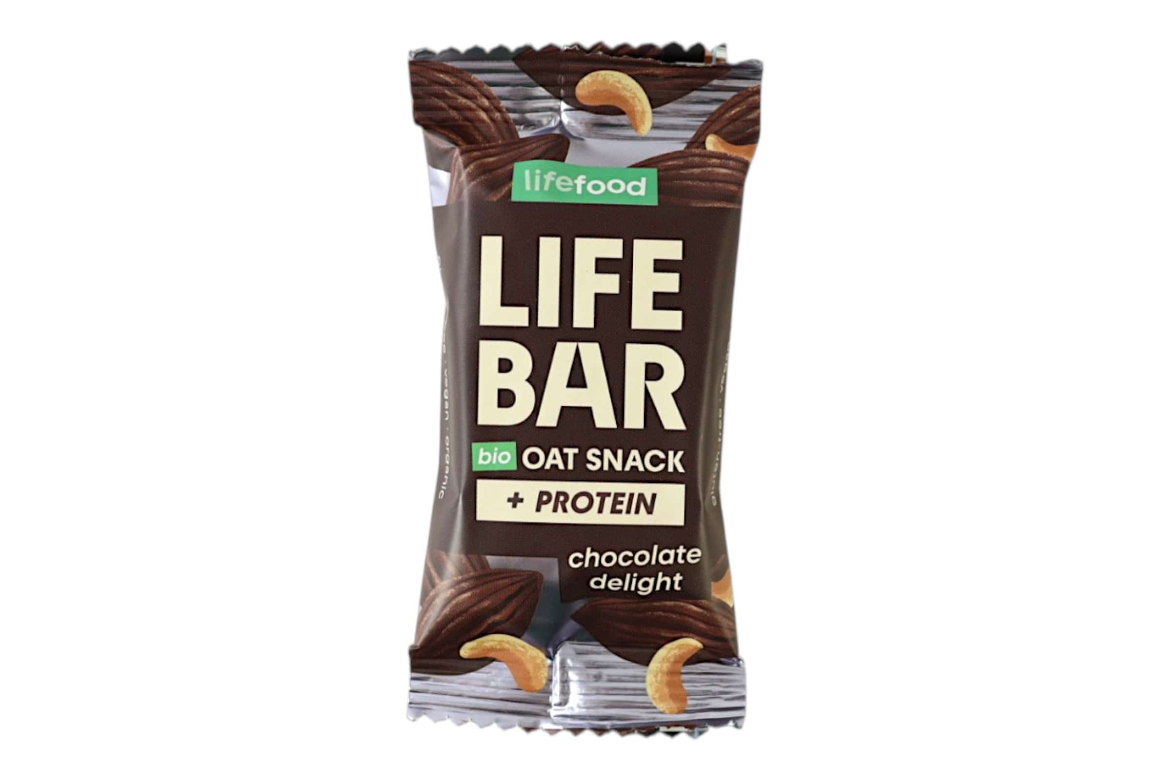 オーガニック　ライフバーオーツスナックプロテインチョコレート